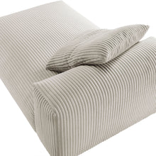 Load image into Gallery viewer, Solace Modular Corduroy Upholstered Armless Chaise Lounge by Modway