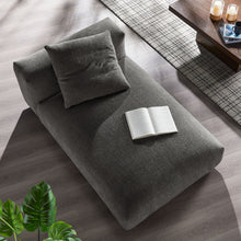 Load image into Gallery viewer, Solace Modular Upholstered Fabric Armless Chaise Lounge by Modway