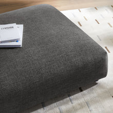 Load image into Gallery viewer, Solace Modular Upholstered Fabric Ottoman by Modway