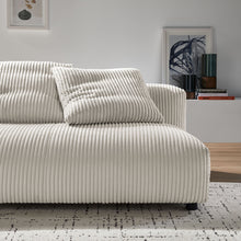 Load image into Gallery viewer, Solace Modular Corduroy Upholstered Armless Loveseat by Modway