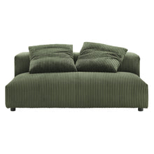 Load image into Gallery viewer, Solace Modular Corduroy Upholstered Armless Loveseat by Modway