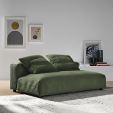 Load image into Gallery viewer, Solace Modular Corduroy Upholstered Armless Loveseat by Modway