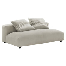 Load image into Gallery viewer, Solace Modular Upholstered Fabric Armless Loveseat by Modway