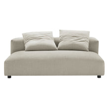 Load image into Gallery viewer, Solace Modular Upholstered Fabric Armless Loveseat and Ottoman Set by Modway