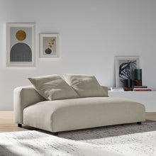 Load image into Gallery viewer, Solace Modular Upholstered Fabric Armless Loveseat by Modway