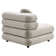 Load image into Gallery viewer, Jubilee Modular Performance Velvet Armless Chair by Modway