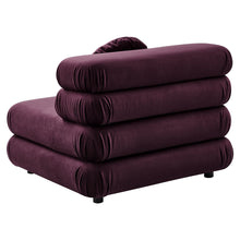 Load image into Gallery viewer, Jubilee Modular Performance Velvet Armless Chair by Modway
