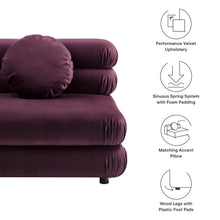 Load image into Gallery viewer, Jubilee Modular Performance Velvet Armless Chair by Modway