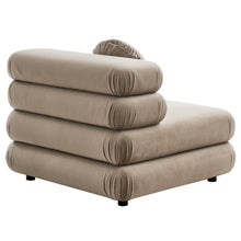 Load image into Gallery viewer, Jubilee Modular Performance Velvet Armless Chair by Modway