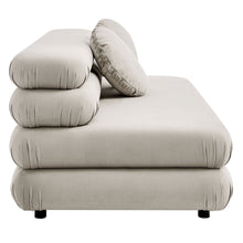 Load image into Gallery viewer, Jubilee Modular Performance Velvet Armless Loveseat by Modway