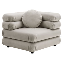 Load image into Gallery viewer, Jubilee 4-Piece Modular Performance Velvet Sectional Sofa by Modway