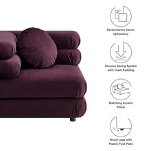 Load image into Gallery viewer, Jubilee Modular Performance Velvet Corner Chair by Modway
