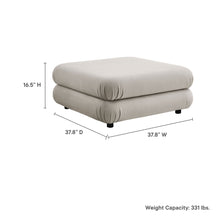 Load image into Gallery viewer, Jubilee Modular Performance Velvet Ottoman by Modway