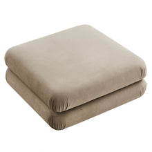 Load image into Gallery viewer, Jubilee Modular Performance Velvet Ottoman by Modway