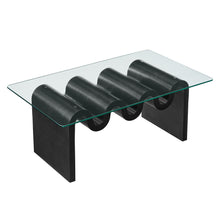 Load image into Gallery viewer, Ondine Glass Top Coffee Table by Modway