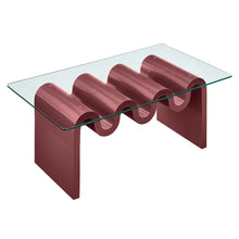 Load image into Gallery viewer, Ondine Glass Top Coffee Table by Modway