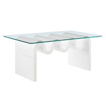Load image into Gallery viewer, Ondine Glass Top Coffee Table by Modway