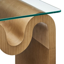 Load image into Gallery viewer, Ondine Glass Top Side Table by Modway