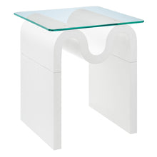 Load image into Gallery viewer, Ondine Glass Top Side Table by Modway