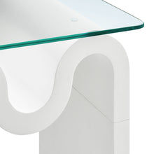 Load image into Gallery viewer, Ondine Glass Top Side Table by Modway
