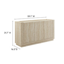 Load image into Gallery viewer, Hollis 59" Travertine Sideboard by Modway