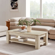 Load image into Gallery viewer, Hollis Travertine Coffee Table by Modway