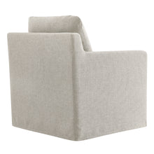 Load image into Gallery viewer, Serene Linen Slipcovered Swivel Armchair by Modway
