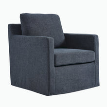 Load image into Gallery viewer, Serene Linen Slipcovered Swivel Armchair by Modway