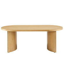 Load image into Gallery viewer, Aspect Oval Wood Coffee Table by Modway