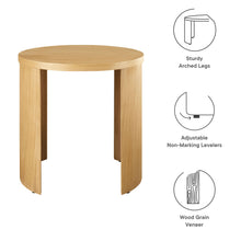 Load image into Gallery viewer, Aspect Round Wood End Table by Modway