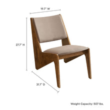 Load image into Gallery viewer, Rylina Vegan Leather Accent Chairs Set of 2 by Modway