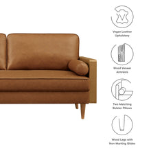 Load image into Gallery viewer, Kellan Vegan Leather Sofa by Modway