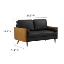 Load image into Gallery viewer, Kellan Vegan Leather Loveseat by Modway