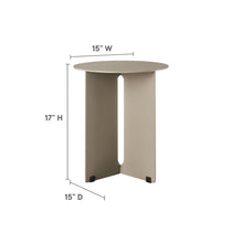Load image into Gallery viewer, Tecton Outdoor Patio Aluminum Side Table by Modway