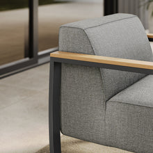 Load image into Gallery viewer, Sauve Outdoor Patio Aluminum and Fabric Armchair by Modway