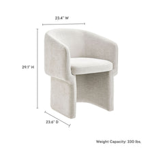 Load image into Gallery viewer, Verity Chenille Dining Armchair by Modway