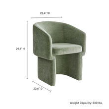 Load image into Gallery viewer, Verity Chenille Dining Armchair by Modway