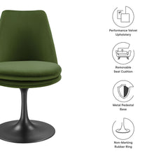 Load image into Gallery viewer, Lippa Performance Velvet Swivel Dining Chair by Modway
