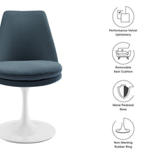 Load image into Gallery viewer, Lippa Performance Velvet Swivel Dining Chair by Modway
