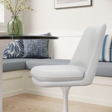 Load image into Gallery viewer, Lippa Vegan Leather Swivel Dining Chair by Modway
