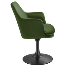 Load image into Gallery viewer, Lippa Performance Velvet Swivel Dining Armchair by Modway