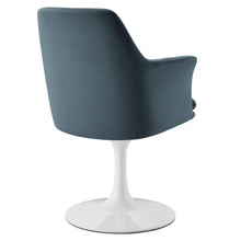 Load image into Gallery viewer, Lippa Performance Velvet Swivel Dining Armchair by Modway