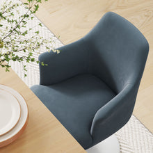 Load image into Gallery viewer, Lippa Performance Velvet Swivel Dining Armchair by Modway