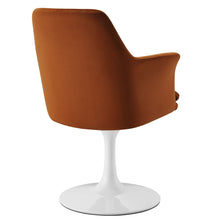 Load image into Gallery viewer, Lippa Performance Velvet Swivel Dining Armchair by Modway