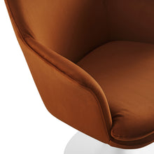 Load image into Gallery viewer, Lippa Performance Velvet Swivel Dining Armchair by Modway