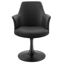 Load image into Gallery viewer, Lippa Vegan Leather Swivel Dining Armchair by Modway
