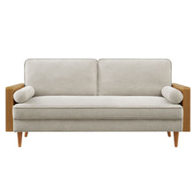 Load image into Gallery viewer, Kellan Heathered Fabric Upholstered Sofa by Modway