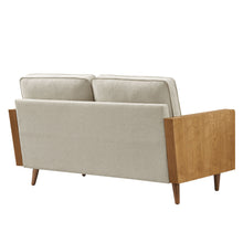 Load image into Gallery viewer, Kellan Heathered Weave Fabric Loveseat by Modway