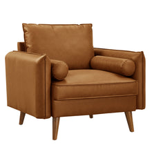 Load image into Gallery viewer, Revive Upholstered Vegan Leather Accent Armchair by Modway