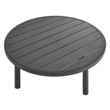 Load image into Gallery viewer, Terrace 35" Outdoor Patio Aluminum Round Coffee Table by Modway